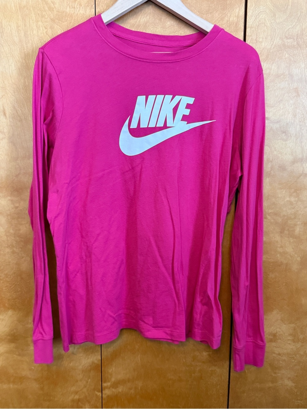 Nike Long Sleeve Hot Pink Shirt Women XL